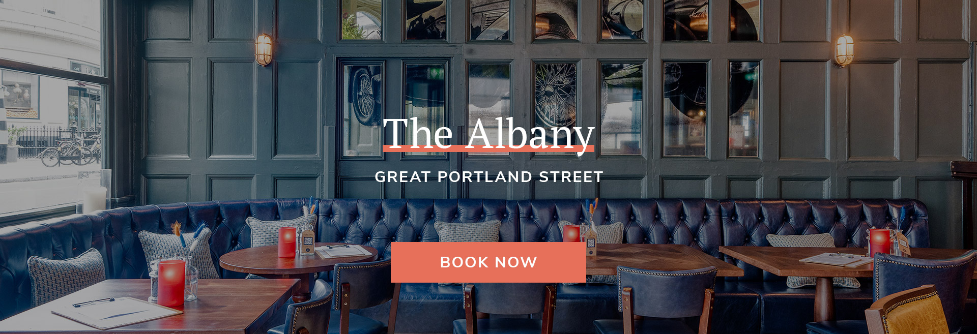 Join us at The Albany in London for delicious pub food